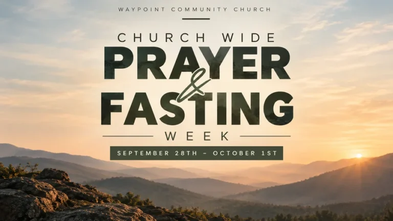 fasting and prayer sept 2026